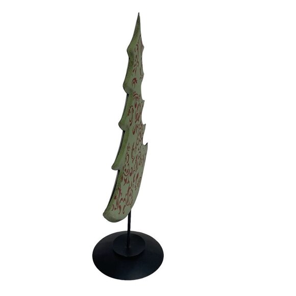 XL Holiday Tree Metal 15" Country Rustic Cottage Christmas Decor - Picture 12 of 14